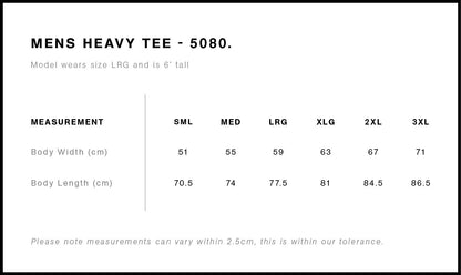 Fracs Logo - Men's Heavy Tee